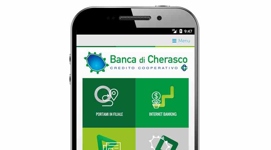 La nuova App di Banca di Cherasco