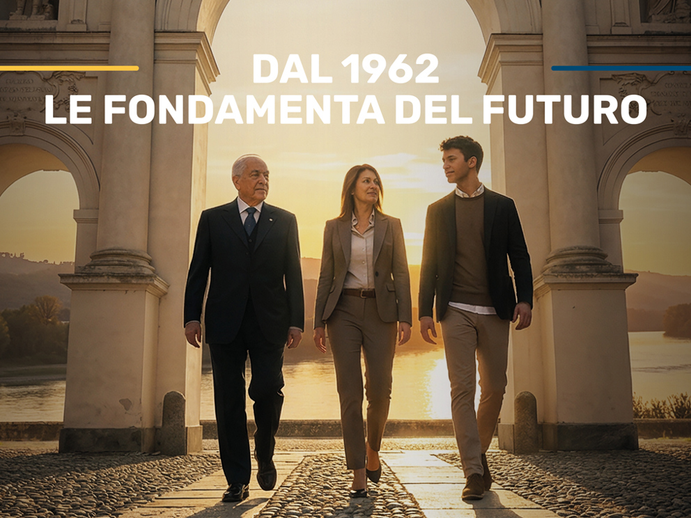 DAL 1962 LE FONDAMENTA DEL FUTURO DOMENICA 3 MAGGIO 2026 ORE 10